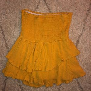 Mini ruffle skirt from forever 21!